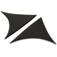 thumbnail image 1 of Rear Window Spoiler Trim,2pcs Carbon Fiber Rear Rear Window Side Wing Trim Rear Window Side Wing Cover Elevated Design, 1 of 10