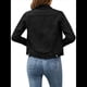 thumbnail image 3 of Chaquetas Vaqueras para Mujer, Básicas, de Larga, con Botones, Estilo Corto, A Negro XL, 3 of 7