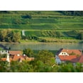 thumbnail image 2 of Zwick, Martin 18x15 White Modern Wood Framed Museum Art Print Titled - View over historic village Spit-Hofarnsdorf-UNESCO World Heritage Site-Lower Austria, 2 of 4