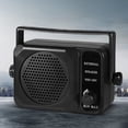 thumbnail image 3 of LAFGUR 1 Pce Haut-Parleur Externe Portable en ABS Durable et Résistant à l'Usure, 3 of 8