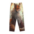 thumbnail image 4 of Daiia Mystic Fox With Halo Women's Sleep Pant with Pockets and Drawstring,Pajama Pants-XX-Large, 4 of 9