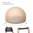 thumbnail image 5 of Mesh Wig Cap Net Natural Nylon Wig Caps (12PCS - Beige), 5 of 5