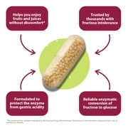 Fructaid - 90 Capsules, Dietary Supplement for Fructose Intolerance