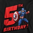 thumbnail image 3 of Captain America Boys/Girls 5th Birthday Pull Over Hoodie, 3 of 6