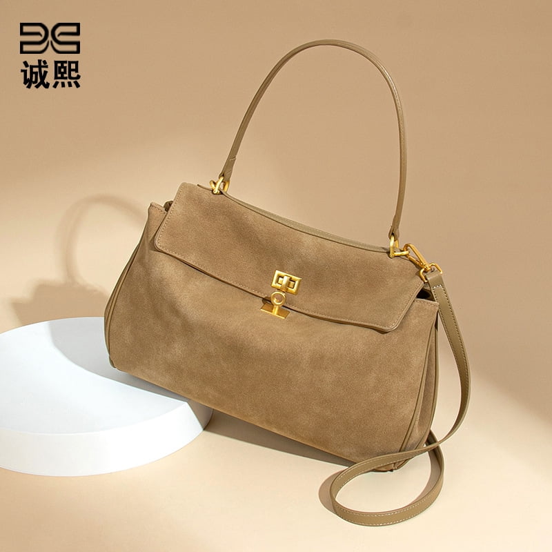 Trendy Soft Leather Crossbody Bag for Women, Chic Design, Elegant and Versatile
