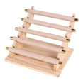 thumbnail image 2 of FVDPWYE Organizer Jewelry rage Rack Wooden Base Display Stand Multipurpose for Bracelet 5 Tier, 2 of 9