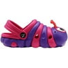 NORTY Toddler Boys Girls Bug Clog Sandal Walking Slipper Shoe RUNS 2 SIZES SMALL 40697-8MUSToddler Purple/Fuchsia