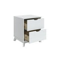 thumbnail image 2 of Powell Plumley 2 Drawer Nightstand, White, 2 of 8