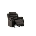thumbnail image 3 of Eglinton Microfiber Recliner Grey, 3 of 4