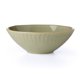 thumbnail image 1 of Cuenco redondo artesanal de cerámica verde a rayas Oneida Entertain 365 de 48 oz, 1 of 4