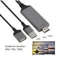 thumbnail image 1 of Durable 1080P Digital Phone To  Adapter, AV Adapter, For HDTV Projector, 1 of 8