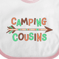 thumbnail image 4 of Inktastic Camping Cousins- Arrow Boys or Girls Baby Bib, 4 of 4