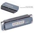 thumbnail image 4 of Blues Harmonica Waterproof Professional Mouthorgan Wind Musical Instrument For Beginer Use Black, 4 of 8
