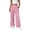 Pink, variant on Generic Girls Sweatpants Kids Drawstring Hem Oversized Pants Teen Girls Wide Leg Baggy Pants Pockets Classic Elastic Waist Trousers