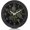 Matt Black, variant on 15 Inch Real Moving Gear Wall Clock, Vintage Industrial Steampunk Metal Clock for Living Room, Kitchen, Office Decor