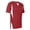 Cardinal/White, variant on Mens Dri-Gear Wild Card Baseball Jersey Purple/White L