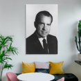 thumbnail image 6 of President Richard Nixon in His First Term Official Portrait Poster Artworks Picture Print Poster Wall Art Painting Canvas Gift Decor Home Posters Decorative 20x30inch(50x75cm), 6 of 6