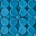 thumbnail image 3 of Vibrant Life Silicone Shamrock Snuffle Mat, Blue, 8" x 8", 3 of 5