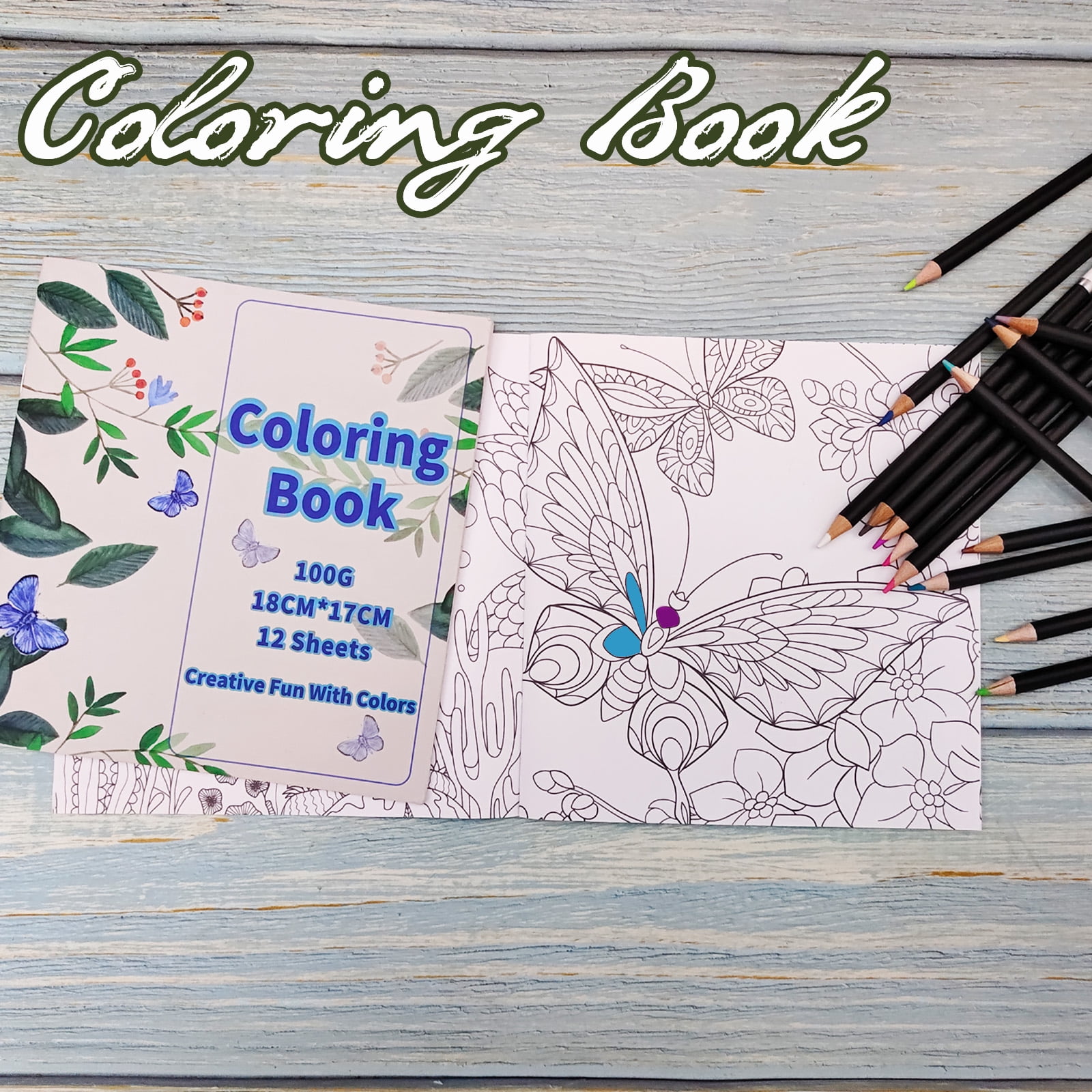 48 Pro Colored Coloring Pencils Adult Coloring Books, Drawing, Bible Study,  Journaling, Planner, Diary Colored Pencil Artist Set, Tin Case 