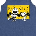 thumbnail image 3 of Peanuts - Charlie And Snoopy Dance Time - Toddler & Youth Girls A-line Dress, 3 of 6