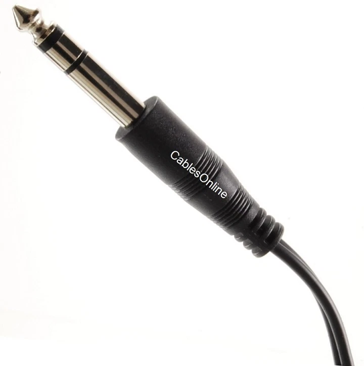 15Ft 1/4" Trs Stereo Male To 2-Rca (Left/Right) Male Audio Cable, Av-Yr215B