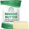 thumbnail image 1 of Manteca de mango White Naturals cruda orgánica sin refinar 480 ml, 1 of 6