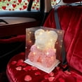 thumbnail image 4 of Weloille Valentine's Day Preserved Flower Rose Bear Decor, Battery Operated LED Light Ornament with Gift Box, Romantic Handmade Gift for Girlfriend, 4 of 6