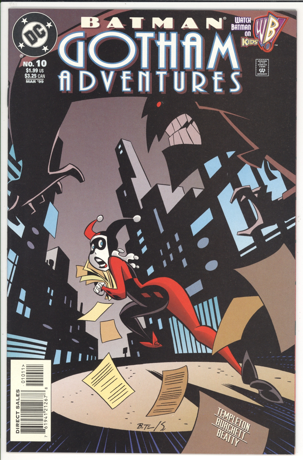 Cover of Batman: Gotham Adventures #10