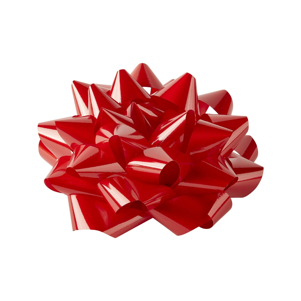 Holiday Time ExtraLarge Red Gift Bow, 8.5"