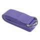 thumbnail image 2 of Correa de yoga (90" x 1,5" morada) con hebilla de anilla en D ajustable: correas de ejercicio de algodón y poliéster duraderas para estiramiento, acondicionamiento físico general, flexibilidad y fisioterapia. Rojo Verde, 2 of 5