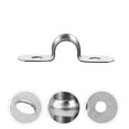 thumbnail image 3 of 100pcs Rigid Pipe Strap Clamp Tube Straps Stainless Tension Tube Clip Clamp, 3 of 9