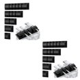 thumbnail image 1 of Wweixi 5piece Durable Cable Holder Organizer For Wood Tile Metal And Plastic Surfaces Multiple Slots 2Set, 1 of 6