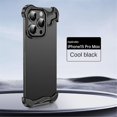 thumbnail image 1 of Nueva funda anticaída con esquinas de metal de forma especial 2024 para iPhone 15/14/13 Pro Max, 1 of 4