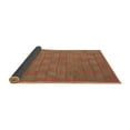 thumbnail image 2 of Ahgly Company Indoor Rectangle Abstract Brown Contemporary Area Rugs, 5' x 7', 2 of 4
