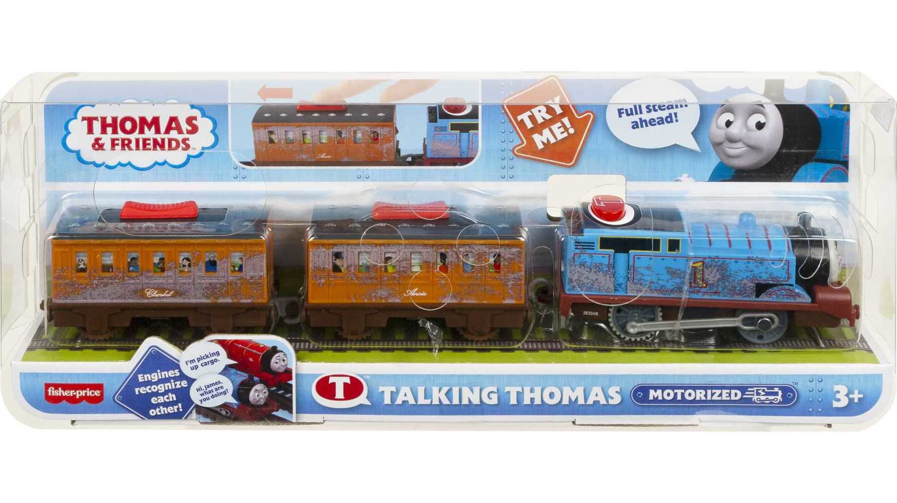 FISHER PRICE TRACKMASTER THOMAS AND FRIENDS TALKING THOMAS ENGINE 