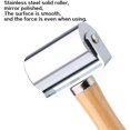 thumbnail image 3 of Seam roller for leather, quilting, panel tools, leather press edge roller, leather edge folder and smoother, leather glue, laminating roller, iron roller for handmade hobby beginners (medium), 3 of 5