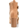 thumbnail image 3 of Journee Collection Womens Winsley Tru Comfort Foam Inside Zip Stacked Heel Booties, 3 of 6