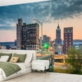 thumbnail image 2 of Peel and Stick Wallpaper Waterproof Youngstown Ohio Town Skyline Wall Mural Decor Self Adhesive and Removable 69in x 98in, 2 of 8