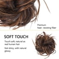 thumbnail image 4 of Chignon Désordonné Élastique Synthétique pour Queue de Cheval, 4 of 7