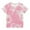 Pink-A, variant on Penkiiy 3D Graphic T-Shirt for Boy Girl, Breathable Short Sleeve Tie Dye Tee Shirt for Kids 5-6 Years Pink