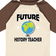 thumbnail image 4 of Inktastic Future History Teacher Boys or Girls Long Sleeve Baby Bodysuit, 4 of 5