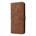 thumbnail image 2 of Phone Wallet Case for TCL 60 5G with Stand - Leather Folio Cover & Card Slots Brown, 2 of 5