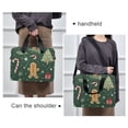 thumbnail image 6 of FORMRS 16" Laptop Bag Carrying Sleeve Case with Handle Travel Shoulder Briefcase, Christmas Gingerbread, 6 of 8
