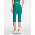 thumbnail image 4 of Athletic Works Women's and Women's Plus ButterCore Compression Capris, Sizes XS-4X, 4 of 7