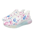 thumbnail image 2 of Psesaysky Easter Eggs Sneakers for Women Teen Girls Fly Weaving Fabric Comfortable Breathable Running Shoes Anti-Slip Durable Sports Shoes, 2 of 7