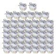 thumbnail image 1 of AMLESO 50PCS Romantic Hexagonal Chocolate Candy Boxes Treats Party Favor Birthday Party Gray, 1 of 8