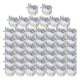 thumbnail image 1 of 50 Piezas Cajas De Dulces Hexagonales Con Cintas Perfecl Favor De Despedida De Soltera gris, 1 of 8