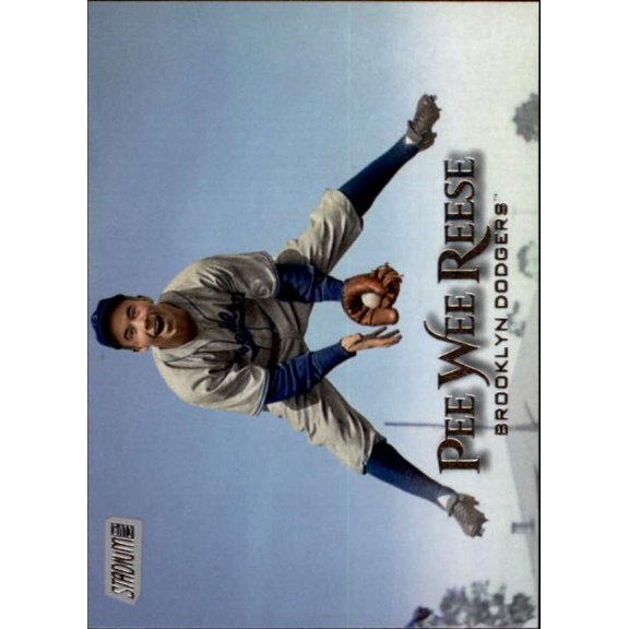 Collectible 2019 Stadium Club #231 Pee Wee Reese Brooklyn Dodgers MLB Baseball Trading Card