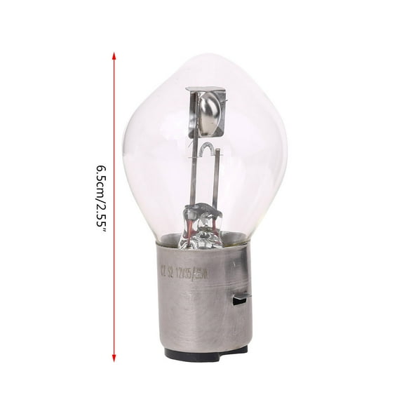✪ Motorcycle 12V 25W 10A B35 BA20D Headlight Bulb For ATV Moped Scooter Glass