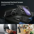thumbnail image 5 of Dteck Magnetic Case for Samsung Galaxy Z Fold 6, Compatible with MagSafe 360° Rotating Magnetic Ring Kickstand Phone Case Slim Hard PC Protective Cover for Galaxy Z Fold 6 5G,Black, 5 of 11